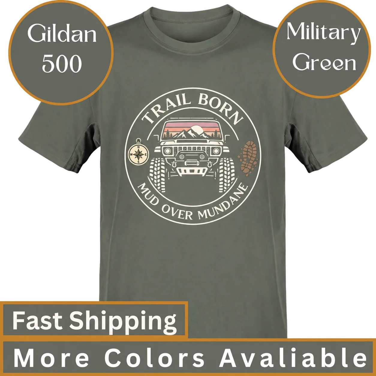 Custom Off-Road Duck Shirt | Personalized Hoodie or Sweatshirt | Add Your Text & Colors | Funny 4x4 Gift | Outdoor Adventure Apparel