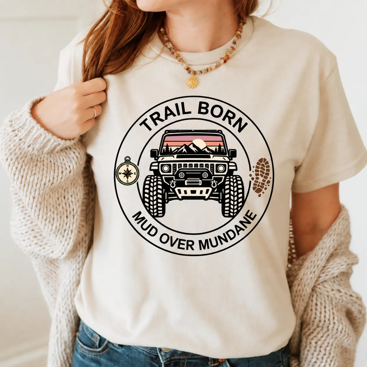 Custom Off-Road Duck Shirt | Personalized Hoodie or Sweatshirt | Add Your Text & Colors | Funny 4x4 Gift | Outdoor Adventure Apparel