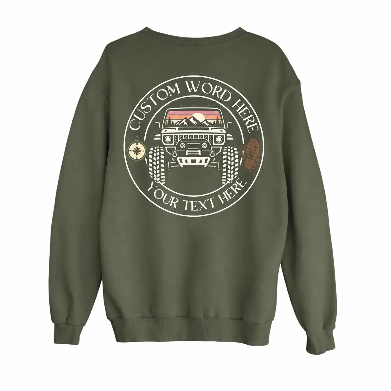 Custom Off-Road Duck Shirt | Personalized Hoodie or Sweatshirt | Add Your Text & Colors | Funny 4x4 Gift | Outdoor Adventure Apparel