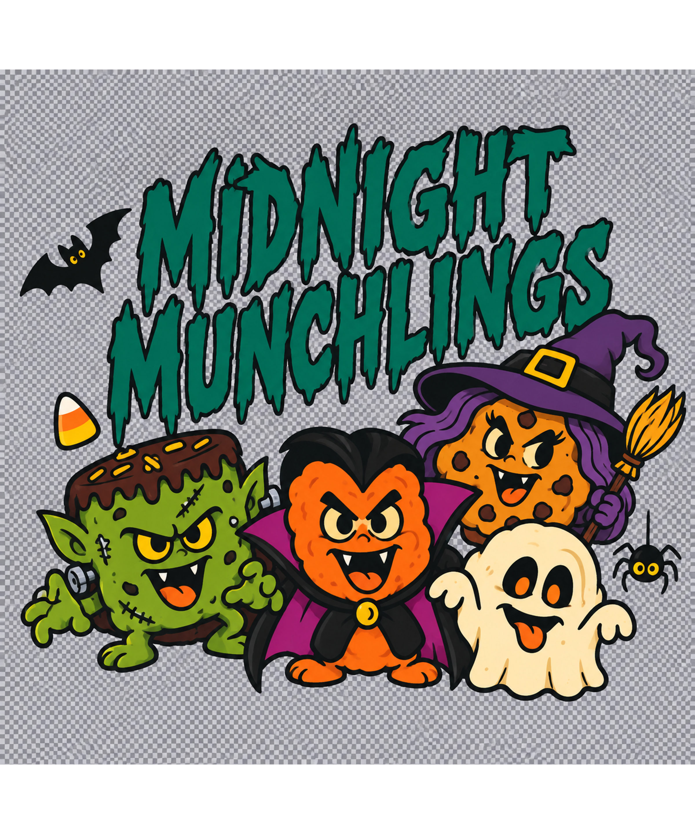 Retro Monster Nuggets Sweatshirt, Vintage Halloween Chicken Shirt, Halloween Monsters Shirt, Nostalgia Halloween Sweatshirt
