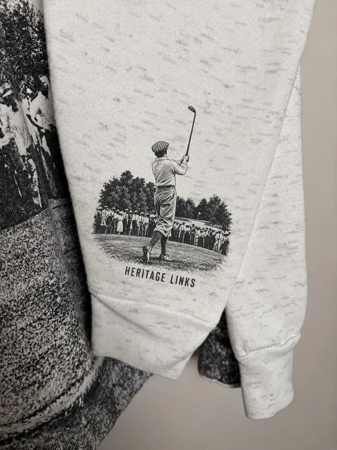 Vintage Neiman Marcus Golf AOP Crewneck Sweater