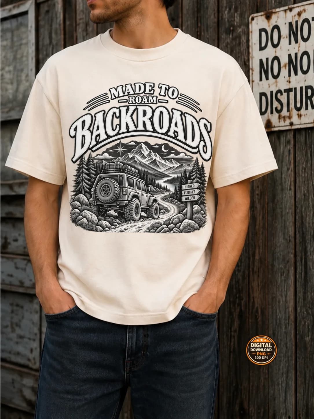 Off Road Adventure PNG, 4x4 Mountain T-Shirt Design, Camping SVG Digital Download