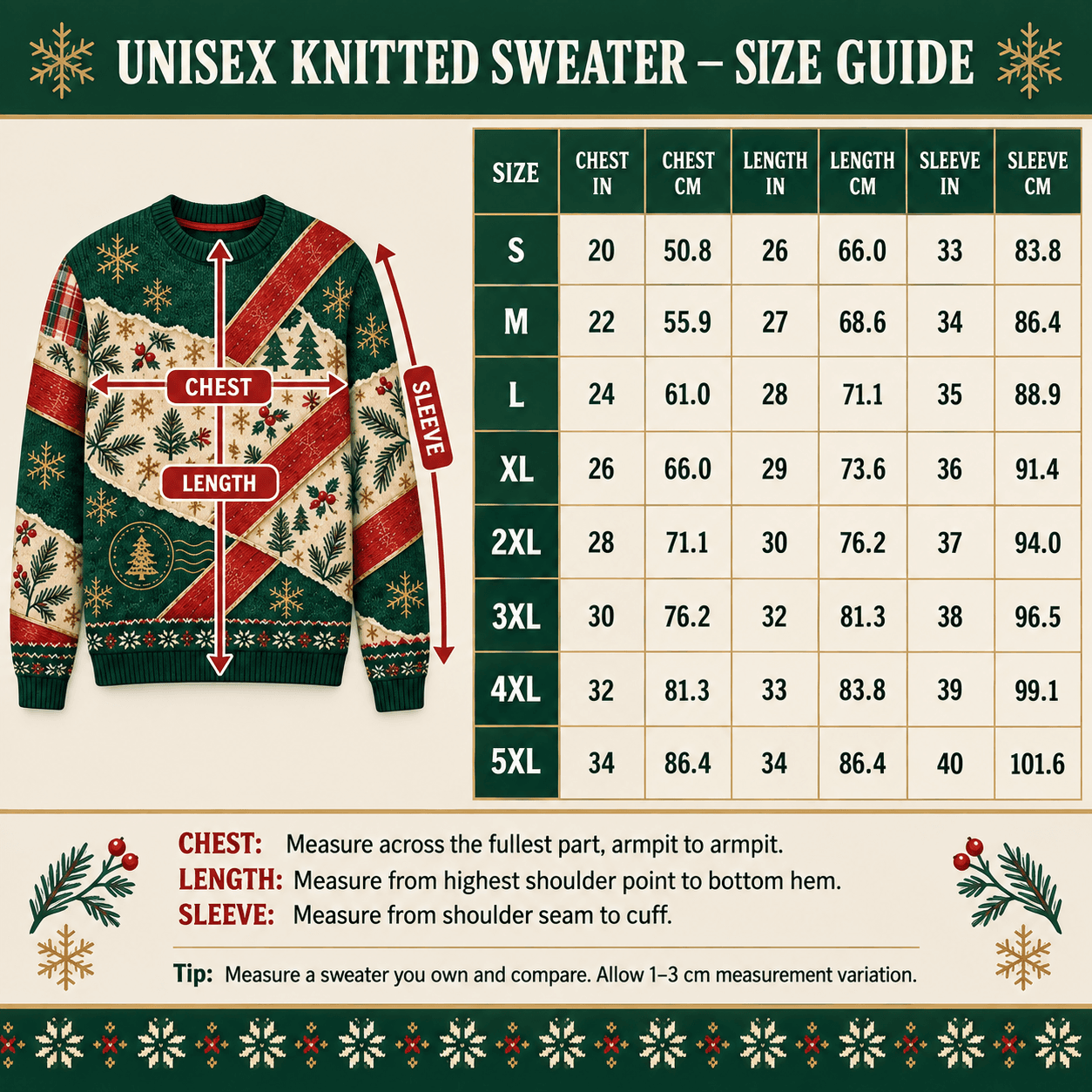 Funny Ugly Christmas Sweater – Personalized Wrapped Gift Sweater