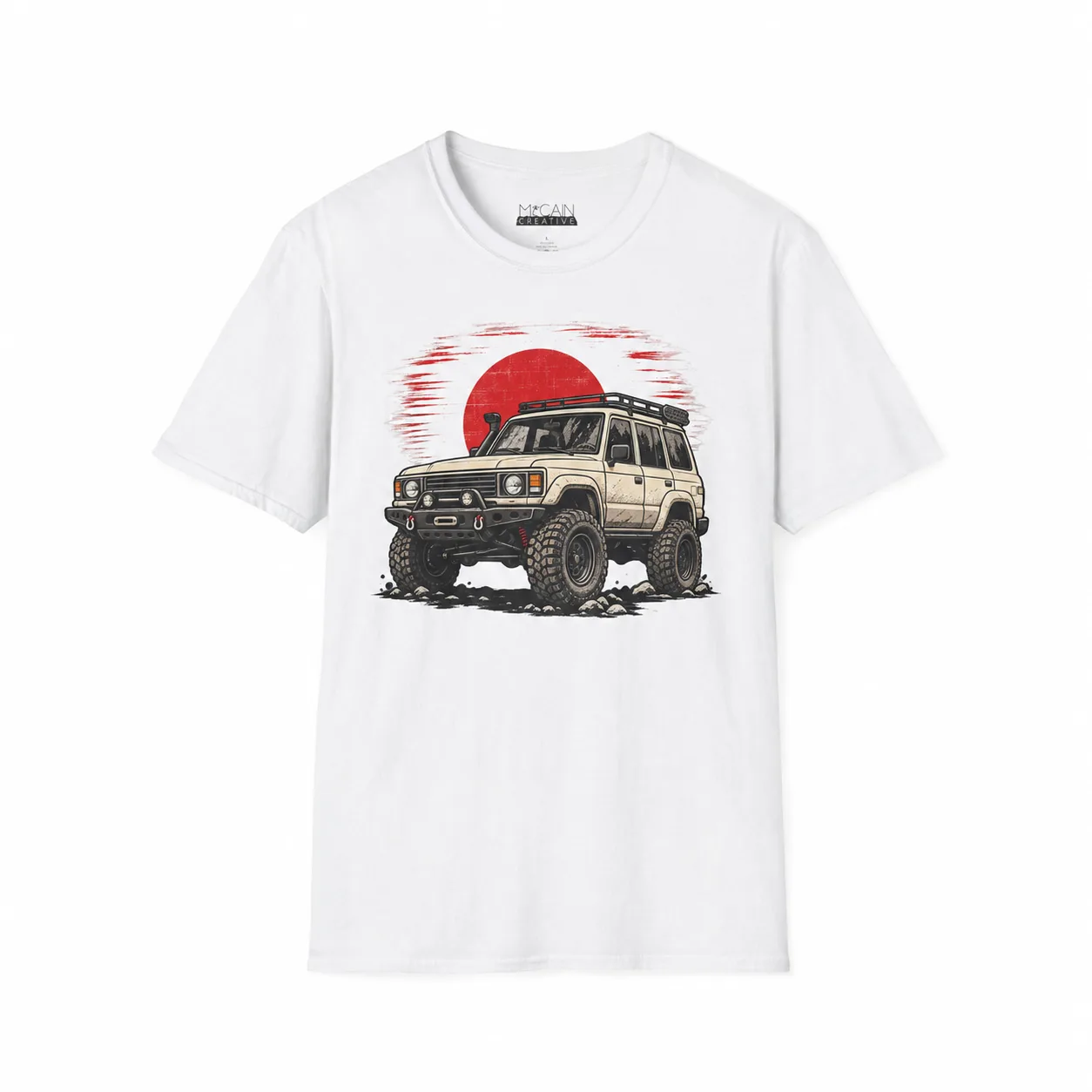 Rising Sun Toyota Land Cruiser 80 Series T-Shirt