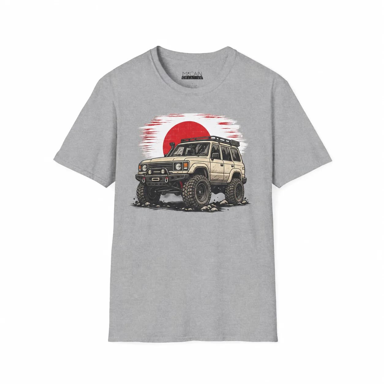 Rising Sun Toyota Land Cruiser 80 Series T-Shirt