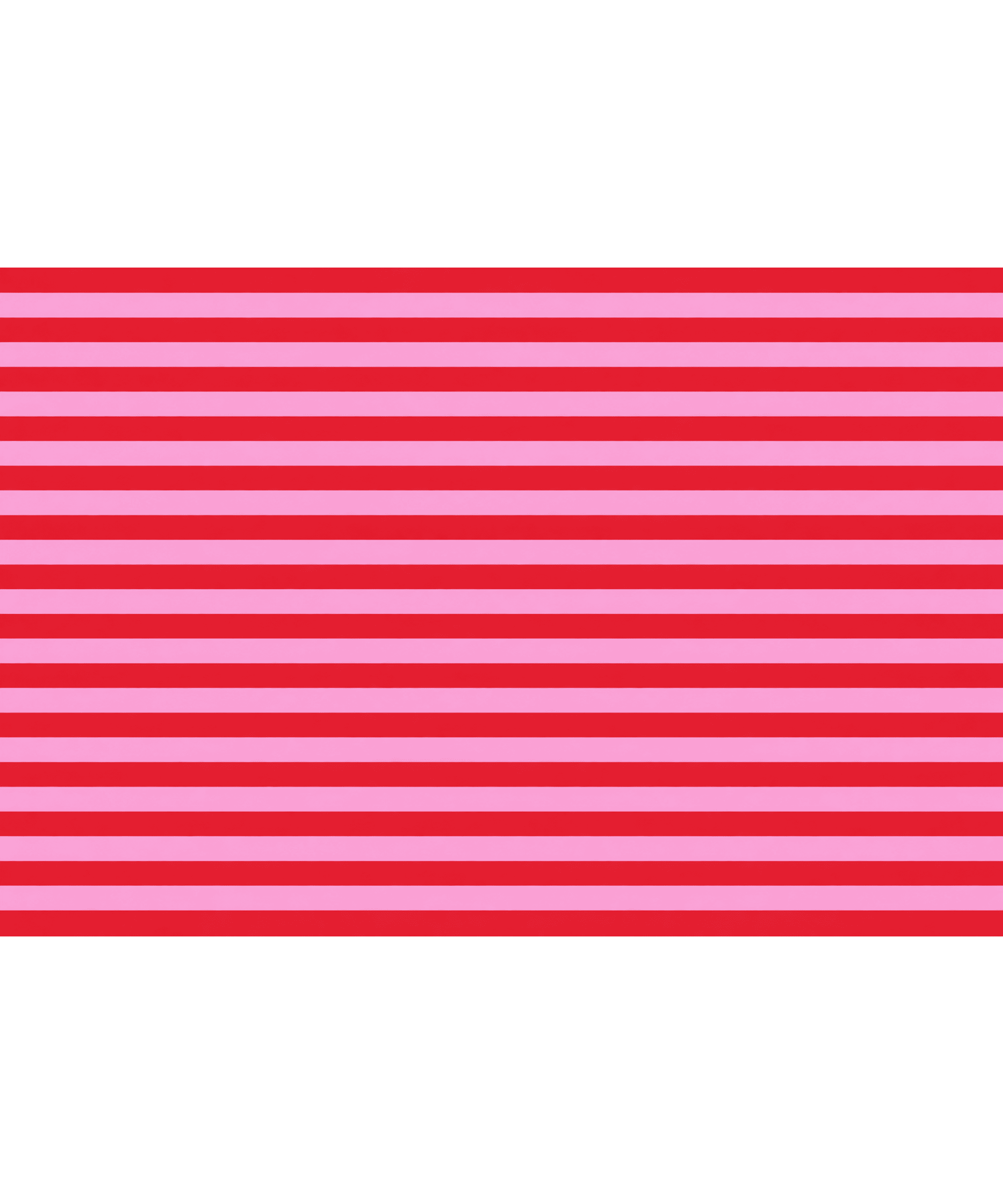 Pink and Red Striped Valentine's Day Crewneck Sweatshirt